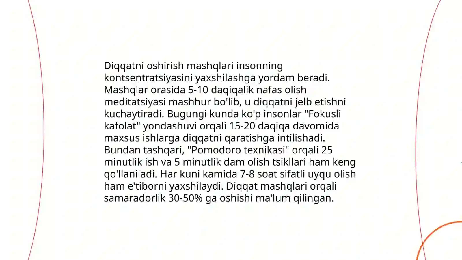 Diqqatni jalb qilish usullari 4
