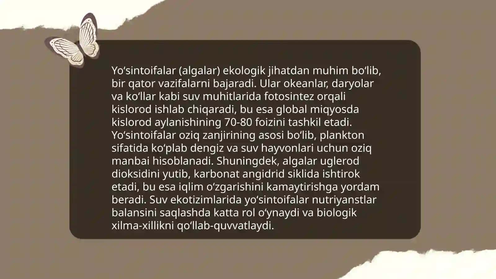 Oʻzbekistonda yoʻsintoifalar boʻlimining oʻrganilish holati va hissa qoʻshayotgan oʻzbek olimlari 4