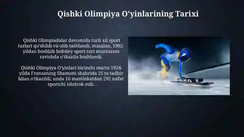 Qishgi Olimpiyada oyinlari 4