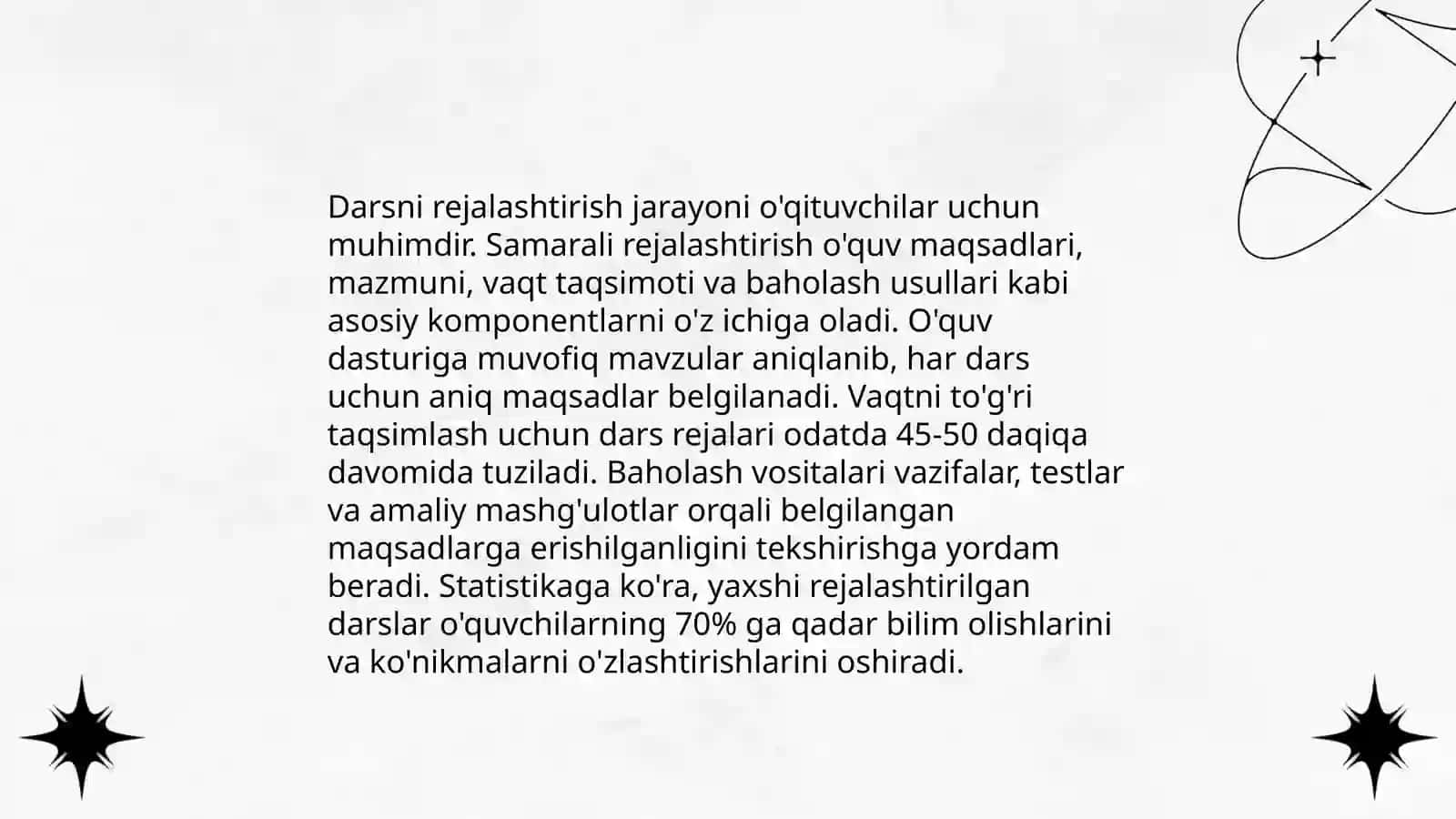 Ta'lim jarayonining tashkil etilishi 4