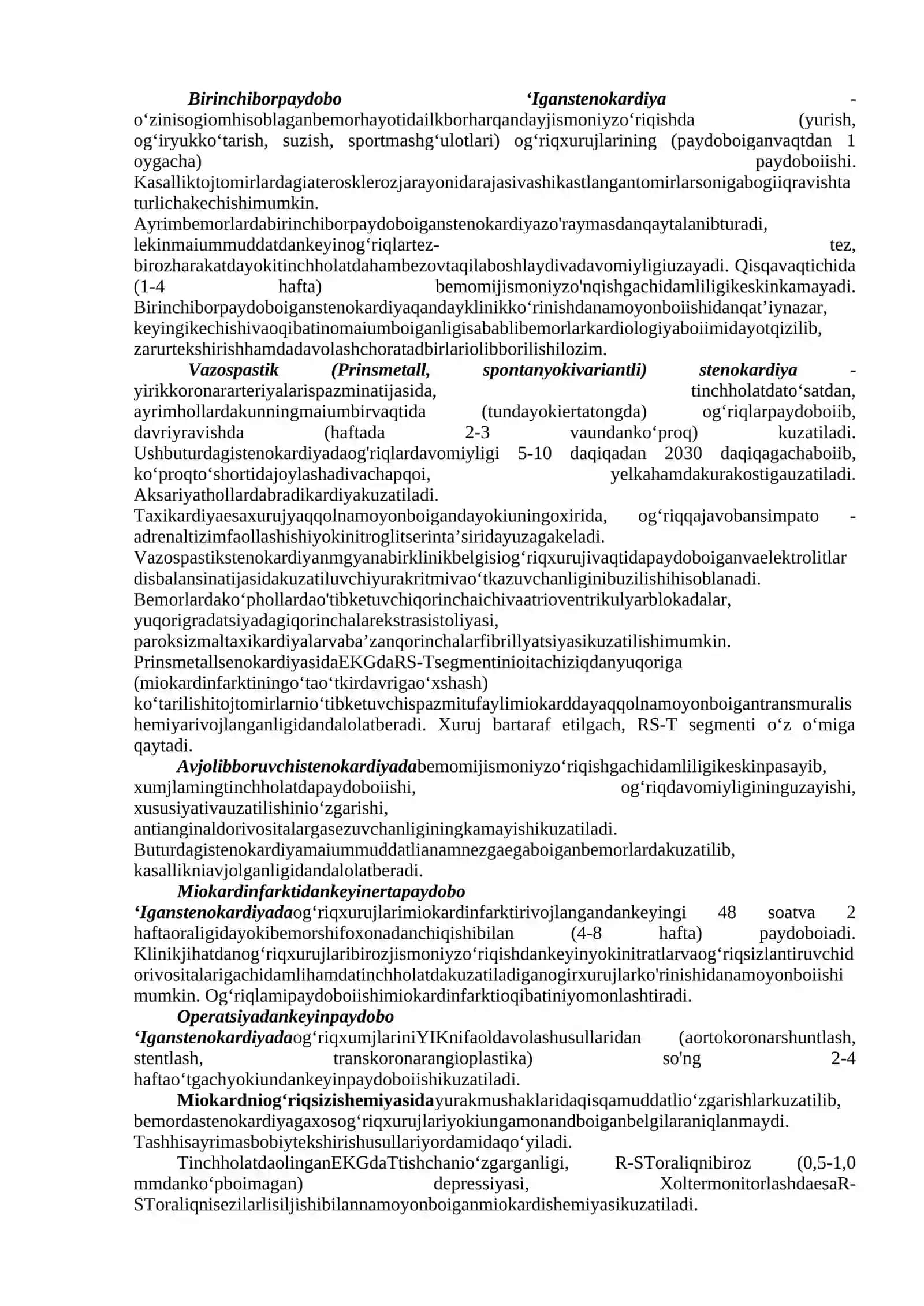 Yurak ishemiyasi 4