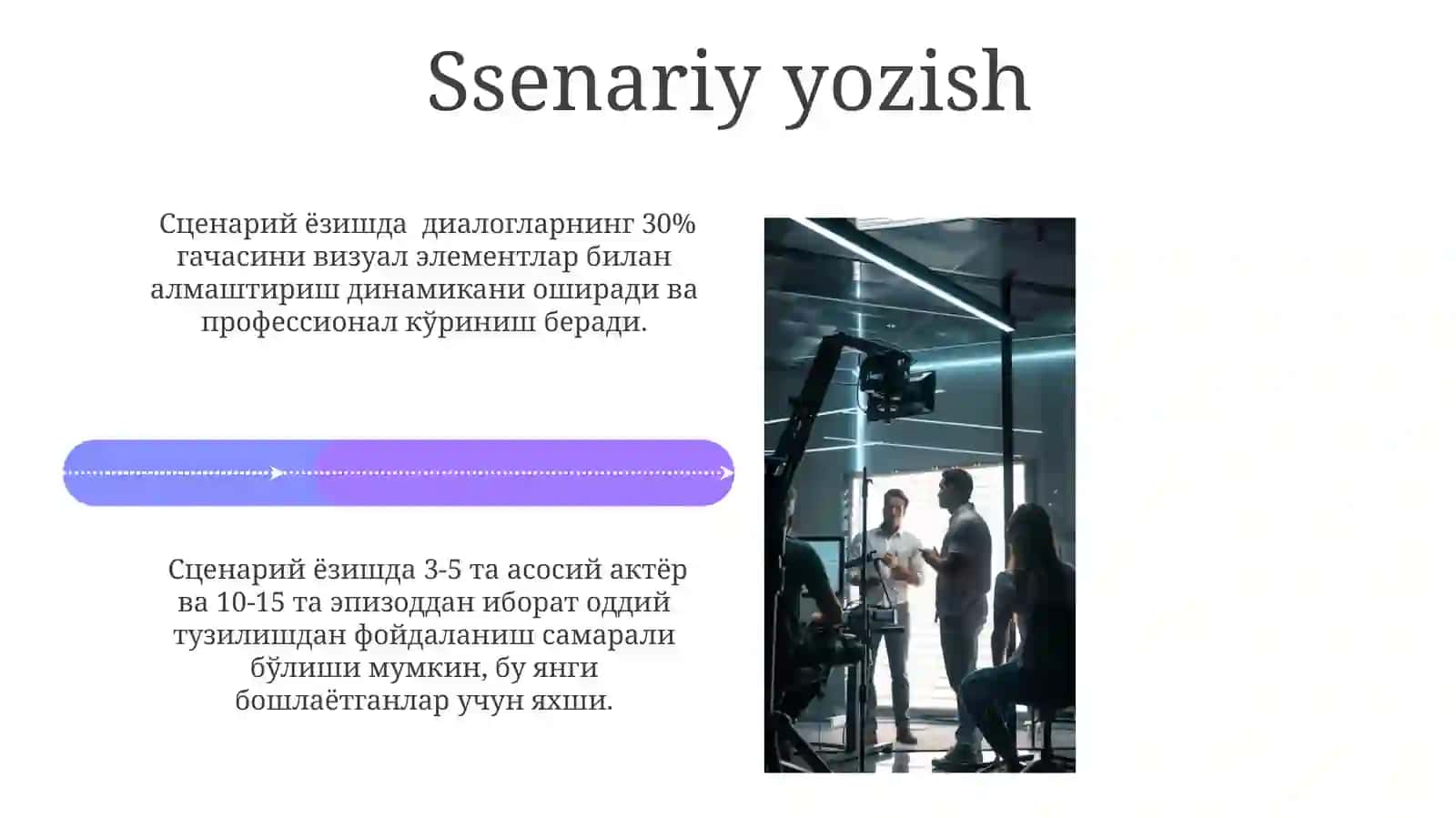 Zamonaviy kasblarni aks ettirgan videyorlik tayyorlash 4