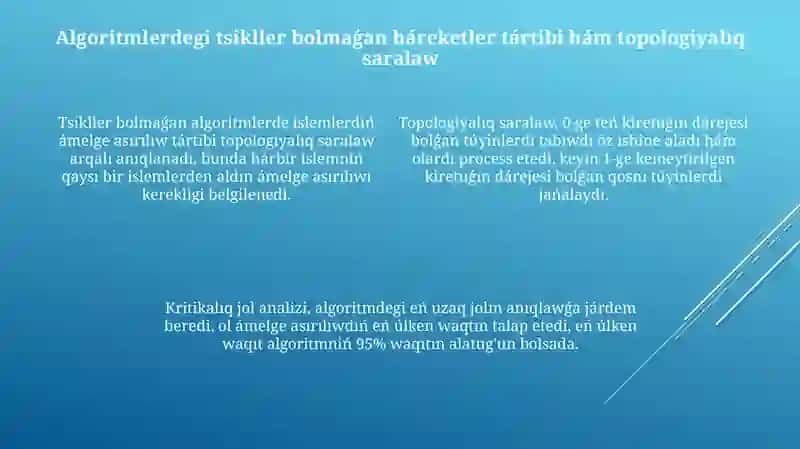 Matematikaliq ańlatpalarda operatsiyalar 4