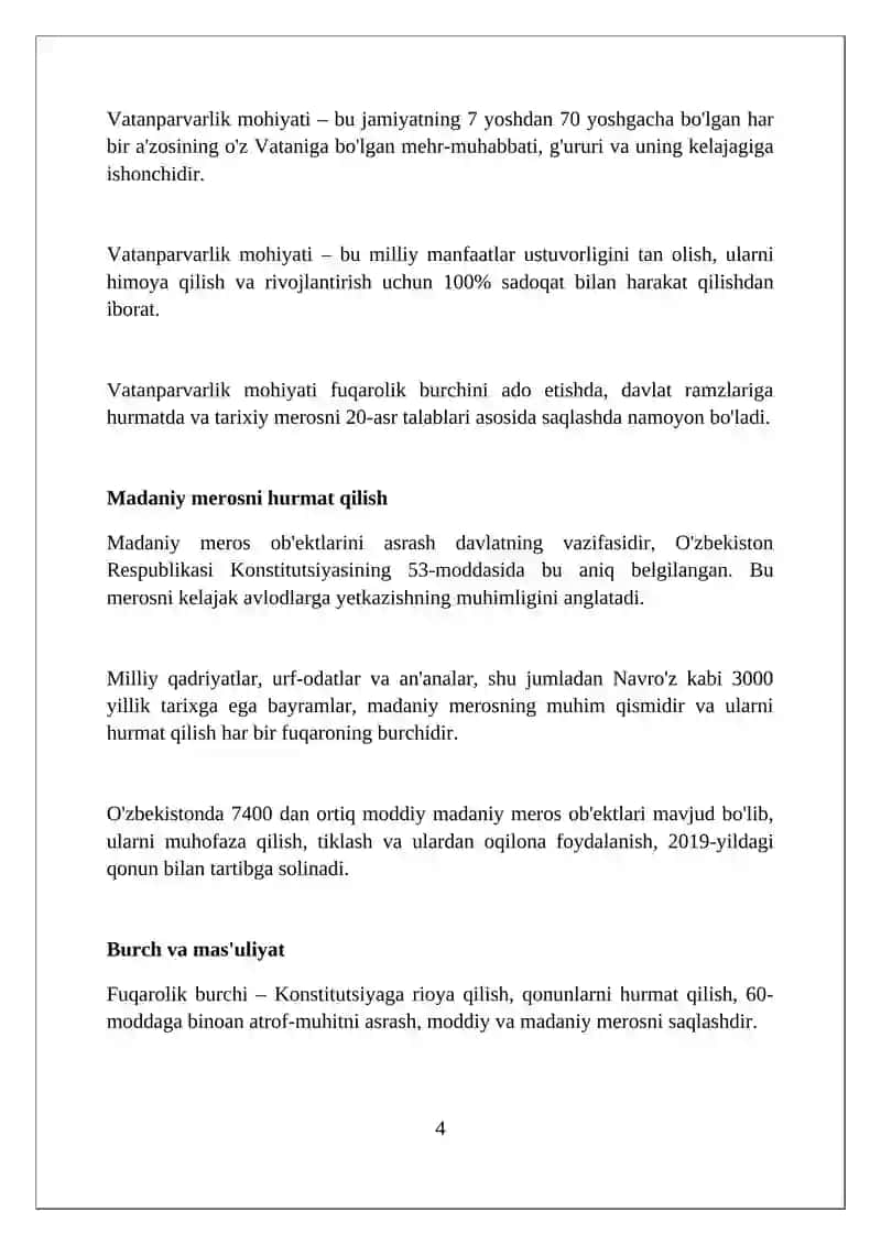 Men- vatanning munosib fuqarosiman! 4