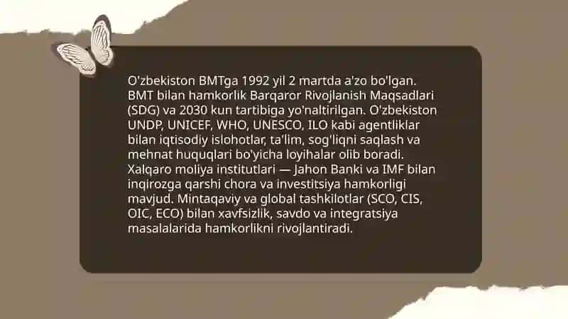 O'zbekiston va jahon hamjamiyati 4