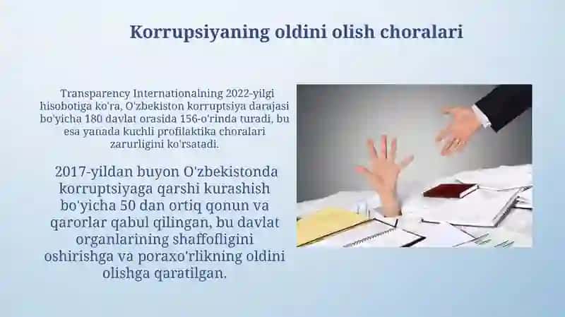 Korrupsiyani deviant xulq atvorning bir turi sifatida o'rganish 4