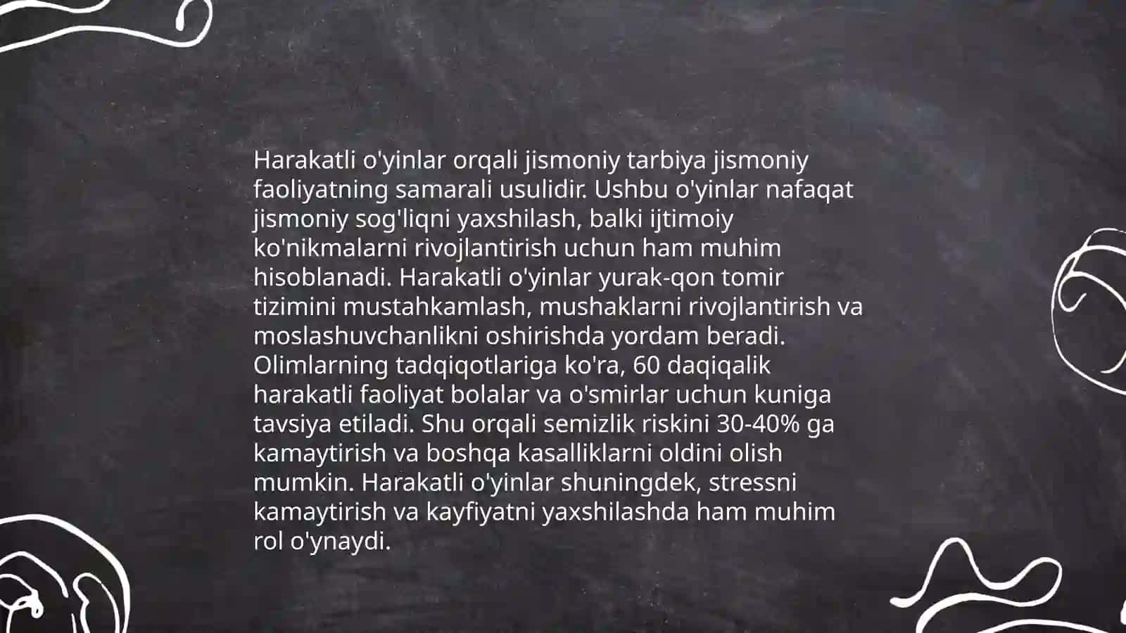 Harakatli uyinlarning pedagogik ahamyati 4
