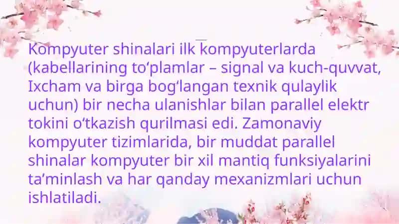 Sistemali shina va ularning turlari 4