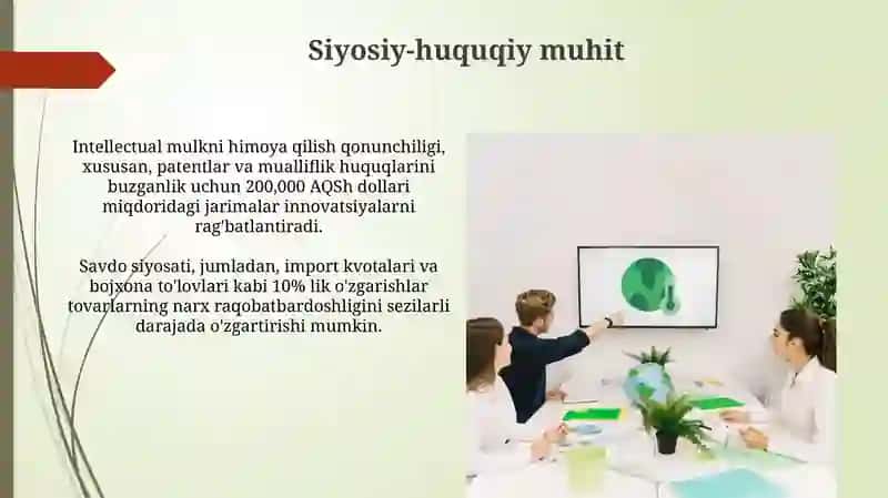 Xalqaro marketing muhiti 4