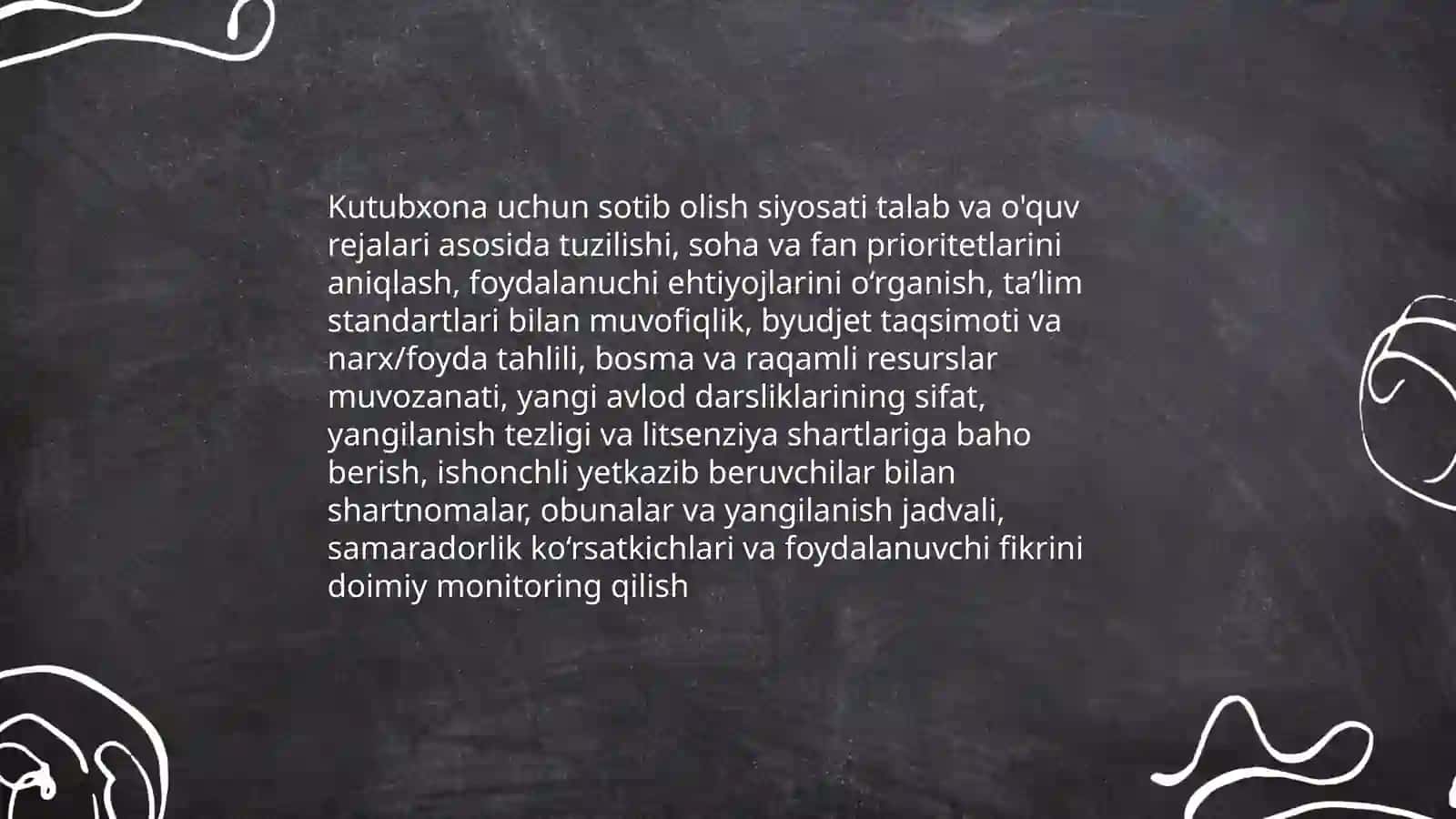 Axborot kutubxona fondini yangi avlod darsliklari va adabiyotlari bilan boyitish usullari 4