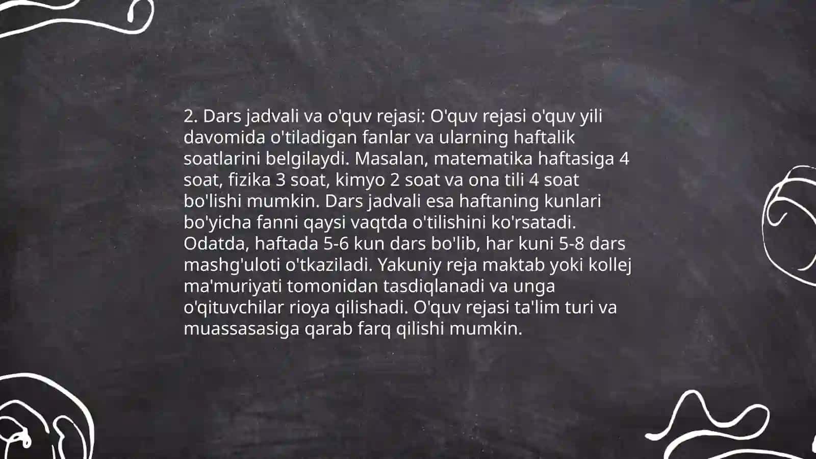 Professor o'qituvchining shaxsiy ish rejasini tuzish 4