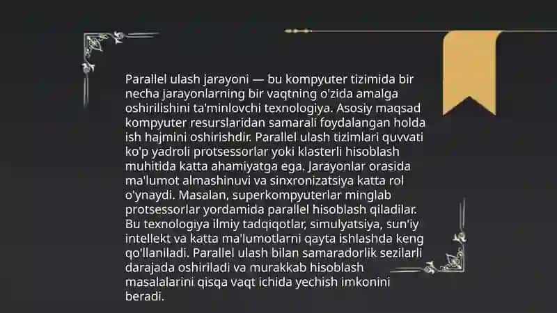Ketma-ket va parallel ulangan quvurlar xarakteristikasi 4