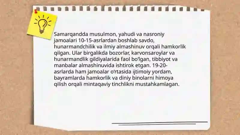 Konferensiyalararo diniy bagʻrikenglikning tarixiy tajribasi 4