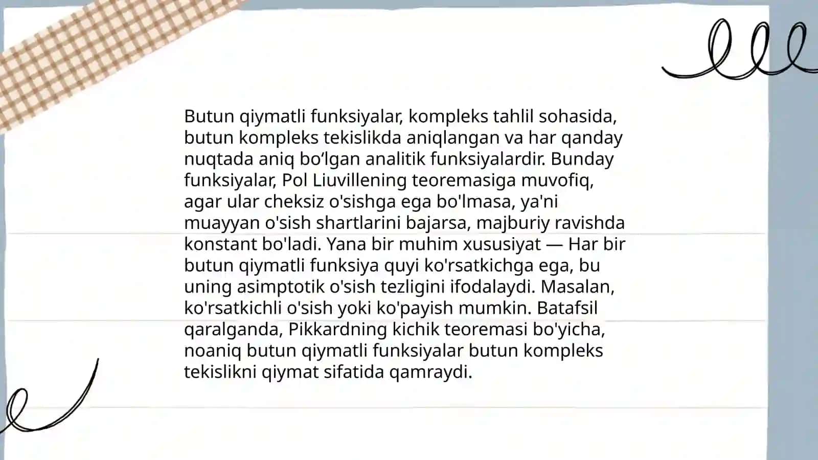 Butun qiymatli funksiyalar 4