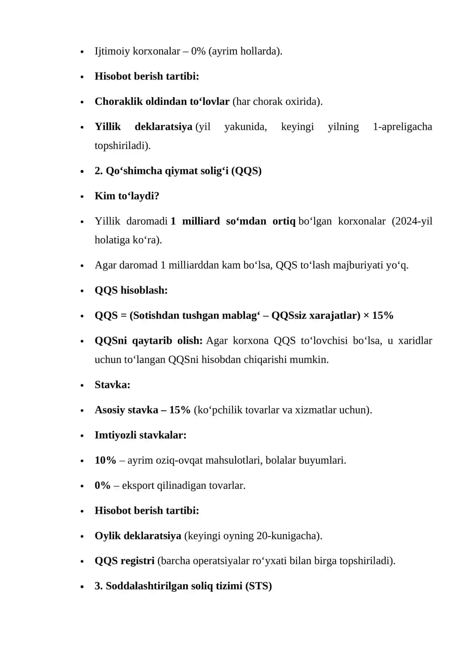 Savdo korxonalarida soliqlar hisobi va moliyaviy hisobot 4