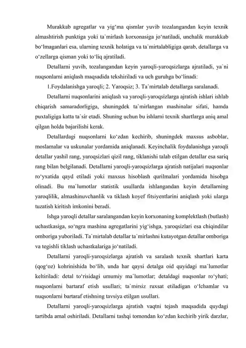 TEXNOLOGIK JIXOZLARDA SODIR BO’LISHNI BARTARAF QILUVCHI TEXNIK QURILMALAR TUZULISHI VA ISHLASHI 4