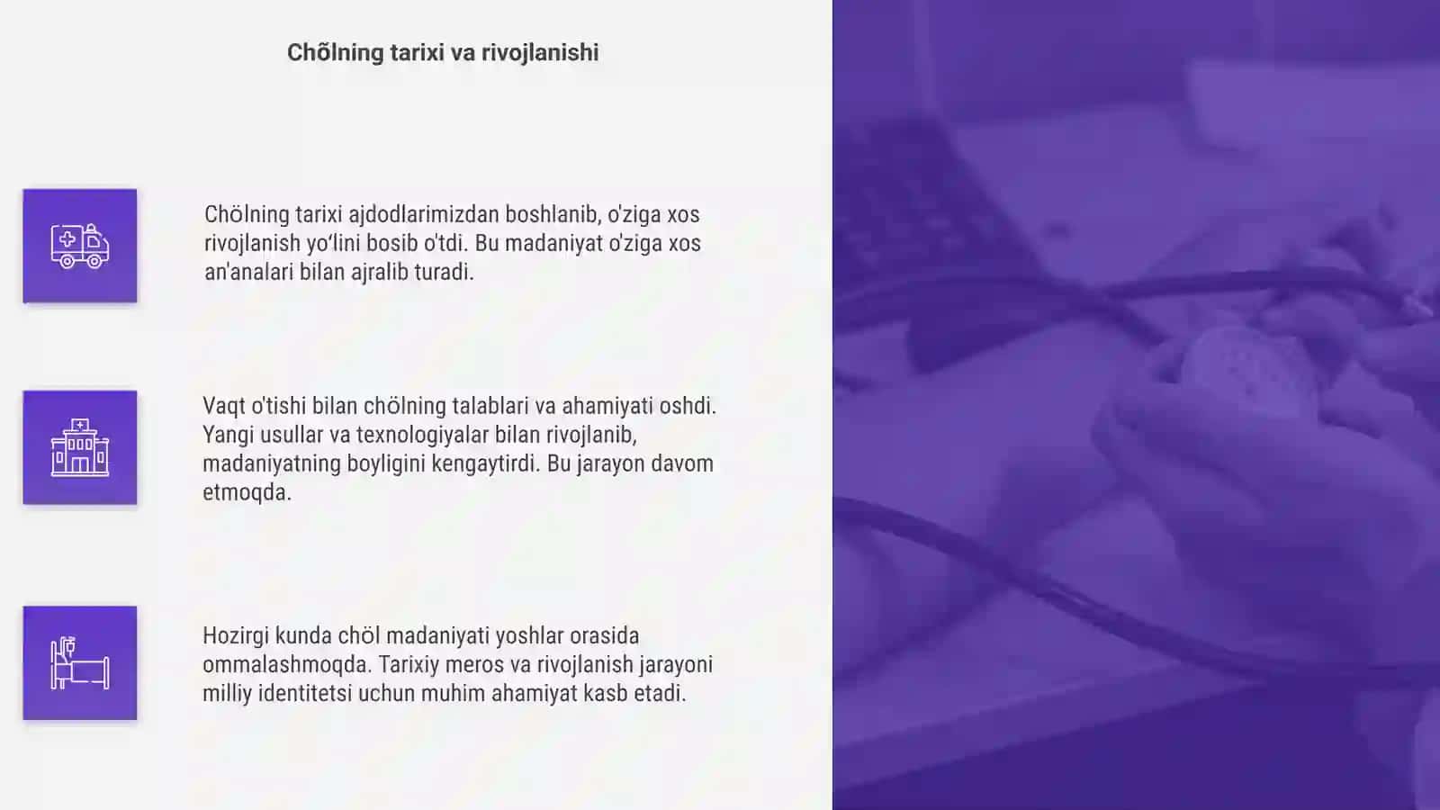 Chõl bõktargisi mavzusida slayd 4