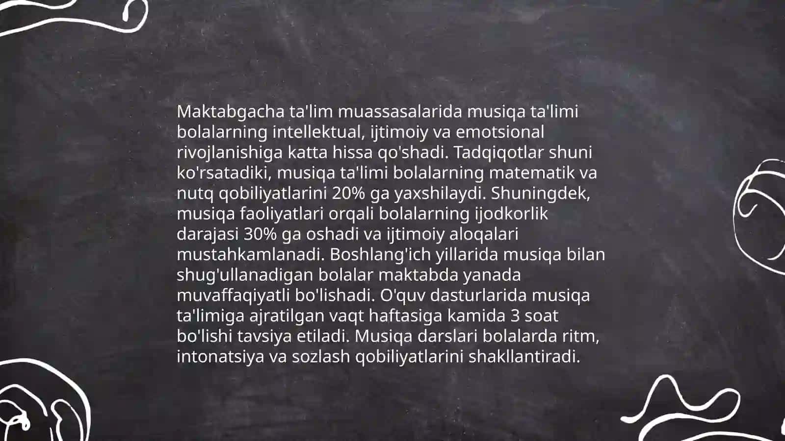 Xorijiy davlatlari maktabgacha ta’lim muassalarida va u yerda olib borilayotgan musiqa mashg’ulotlari 4