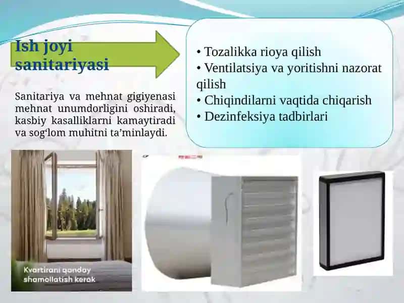 SANITARIYA VA MEXNAT GIGIENASI ASOSLARI 4