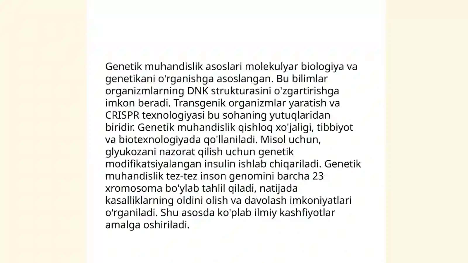 Azotni fiksasiyalash maqsadida genetik muxandislikdan foydalanish 4