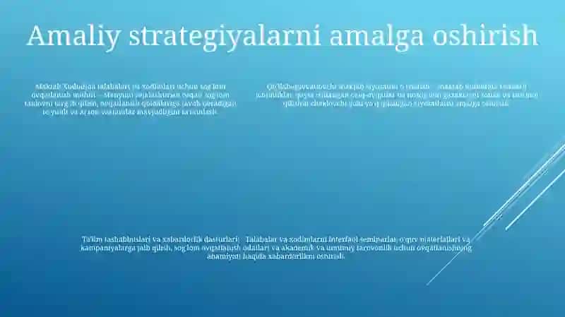 Sog‘lom Ovqatlanish Sharoitini Yaratish 4