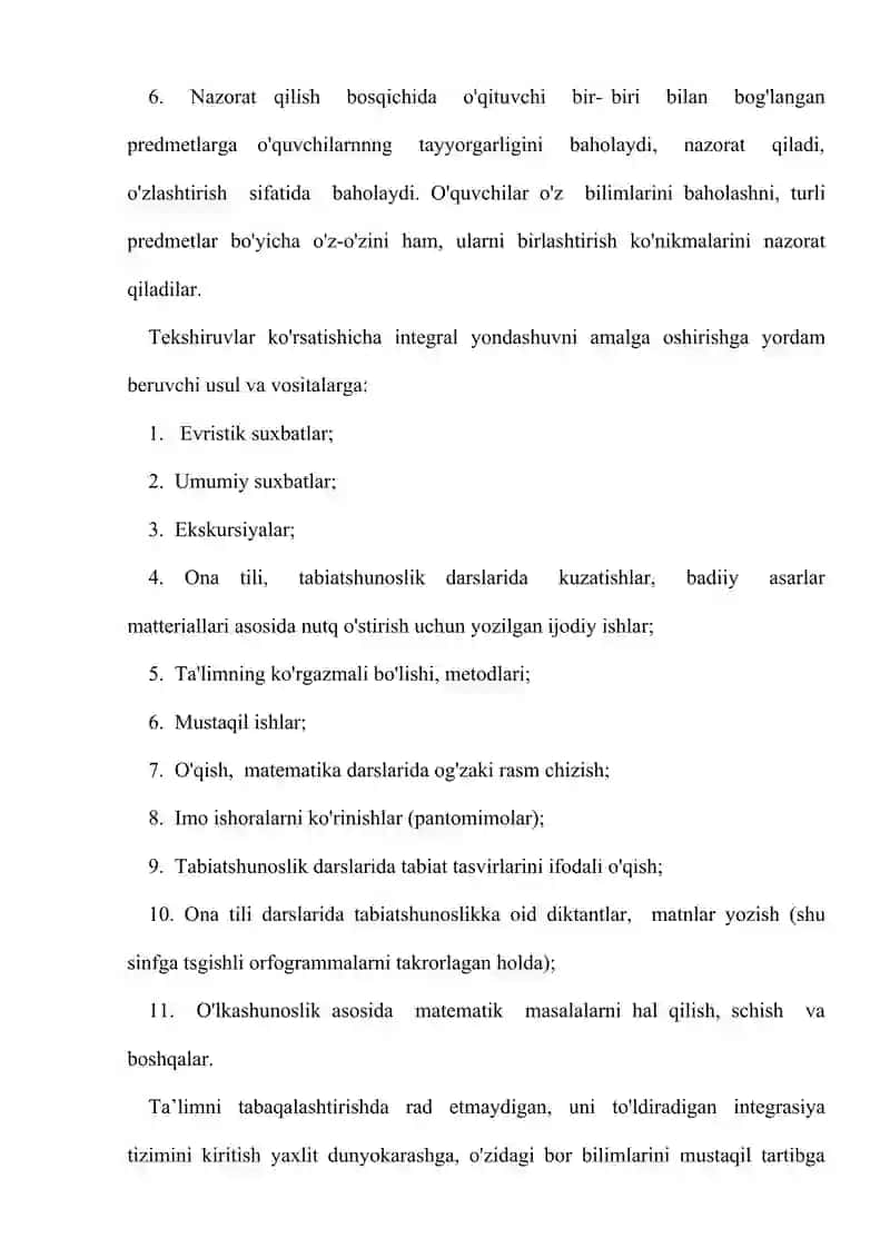 Darsning samaradorliginbi oshirish bo'yicha tavsiyalar 4
