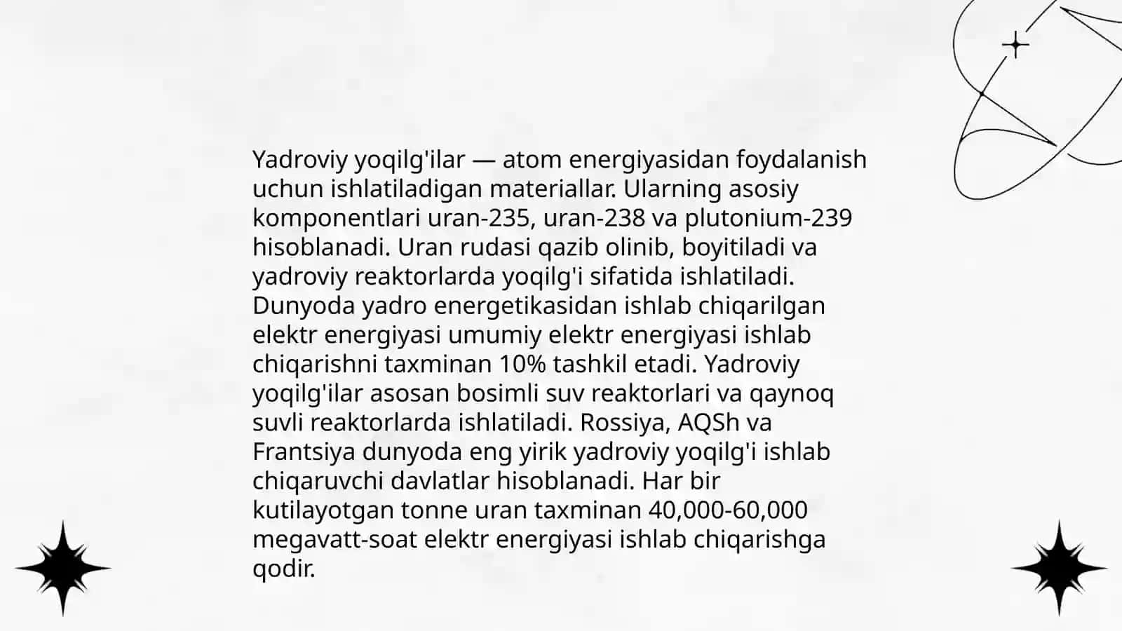 Yadroviy o'choq tavsifi 4