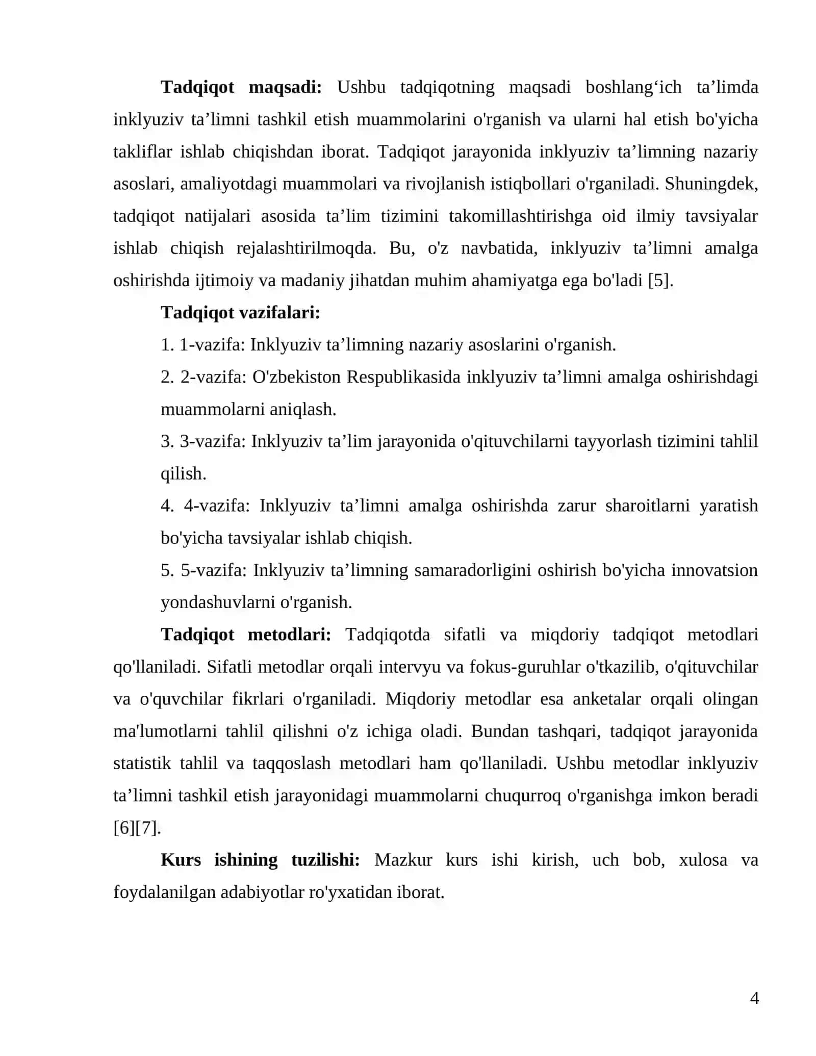 Inklyuziv taʼlimni boshlangʻich taʼlimda tashkil etish muammolari 4