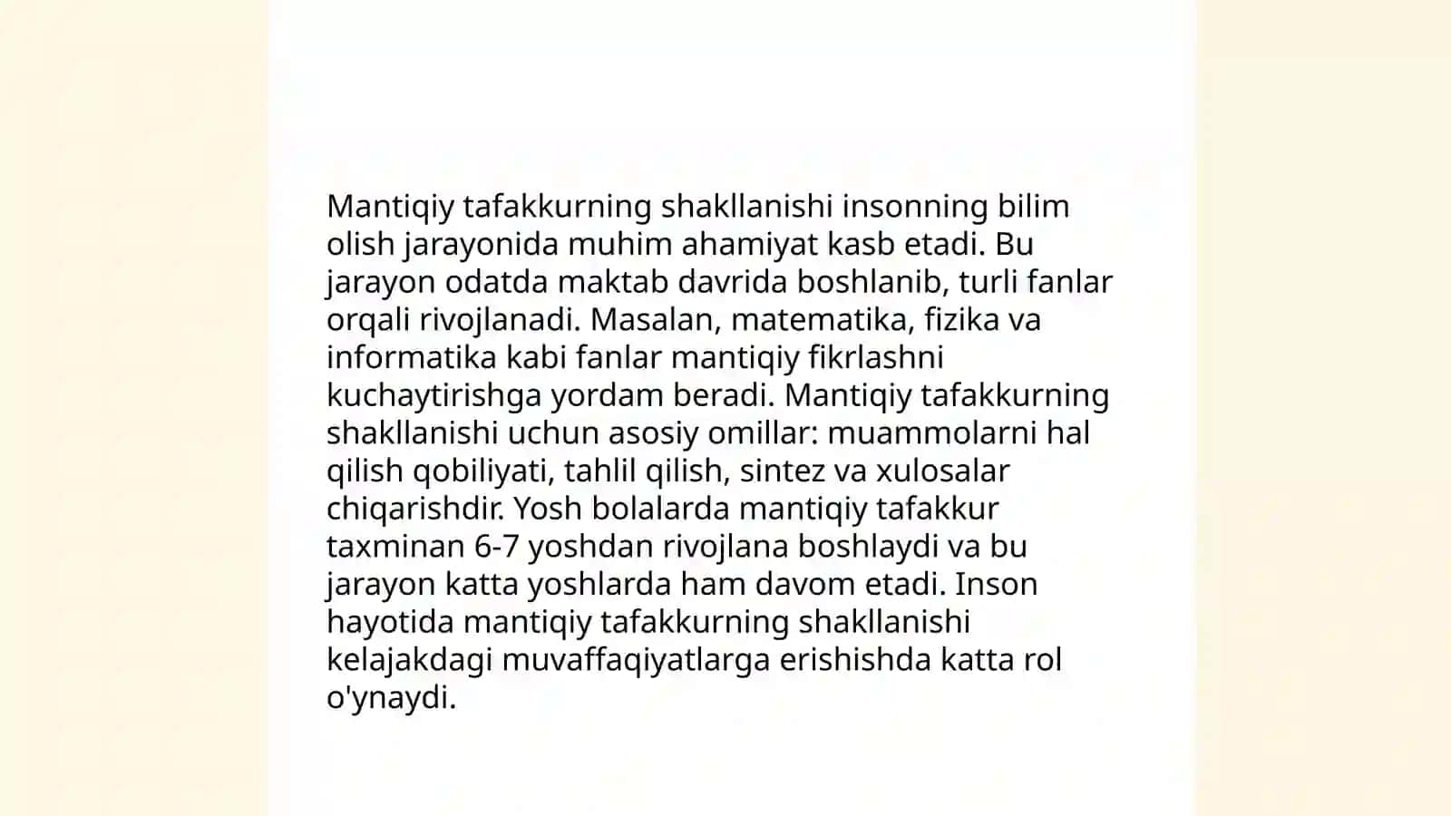 Yetuklik davrining birinchi bosqichidagi shaxsning psixologik xususiyatlari 4