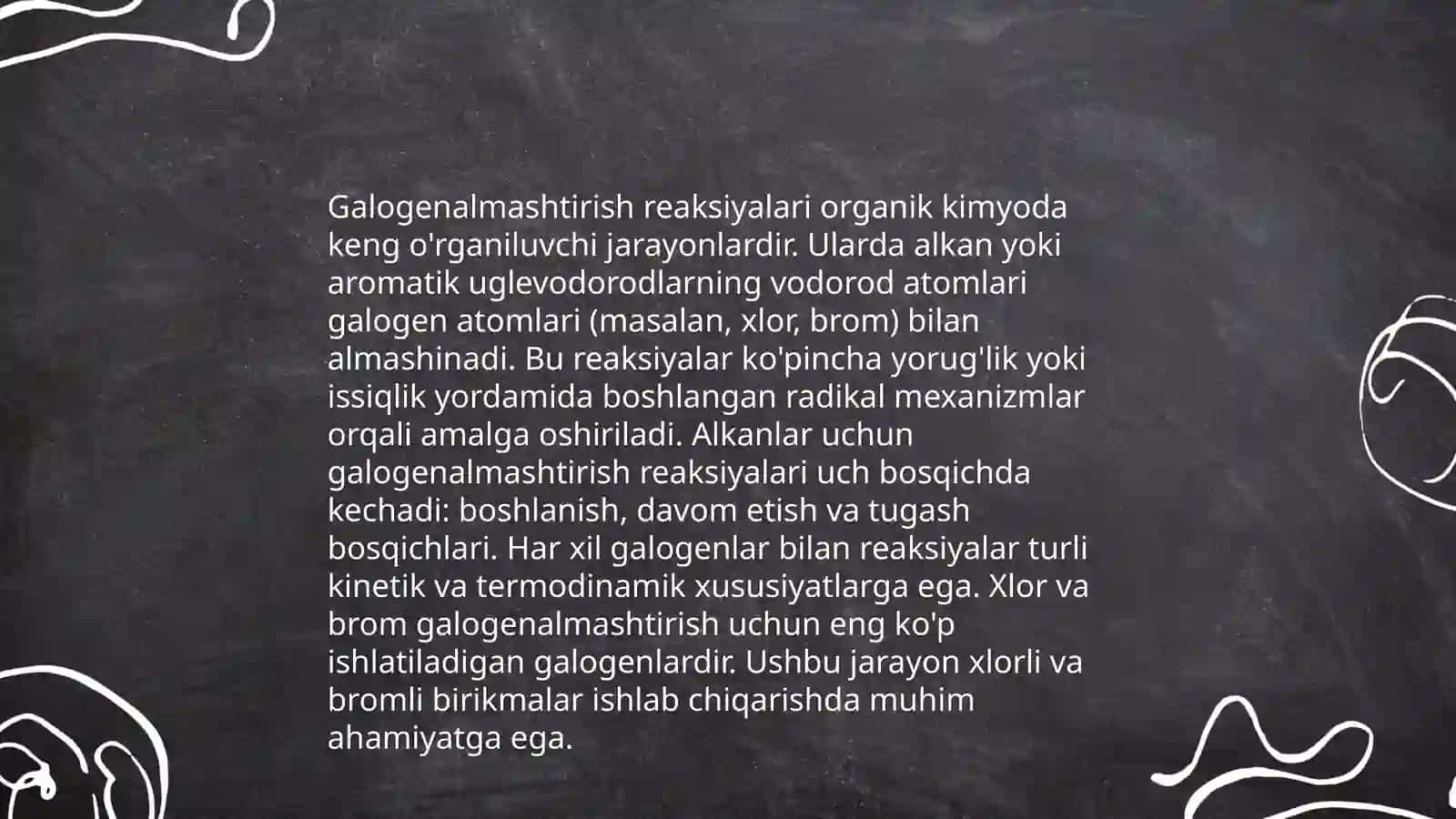 Uglevodorodlarning galogenli hosilalari 4