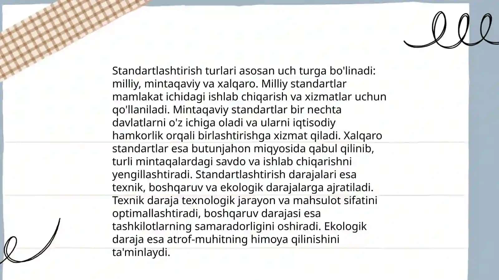 Standartlashtirish va sertefikatlashtirish asoslari va mohiyati 4