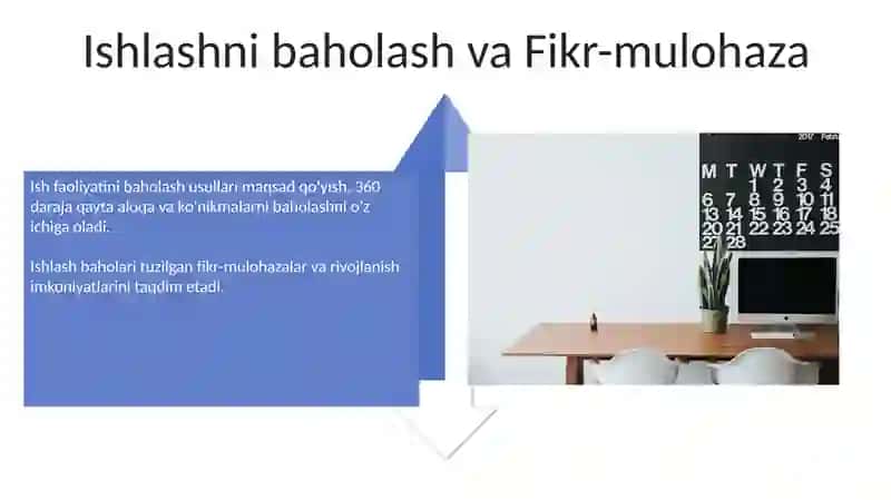 XODIMLARNING ISH FAOLIYATINI BAHOLASH USULLARI 4