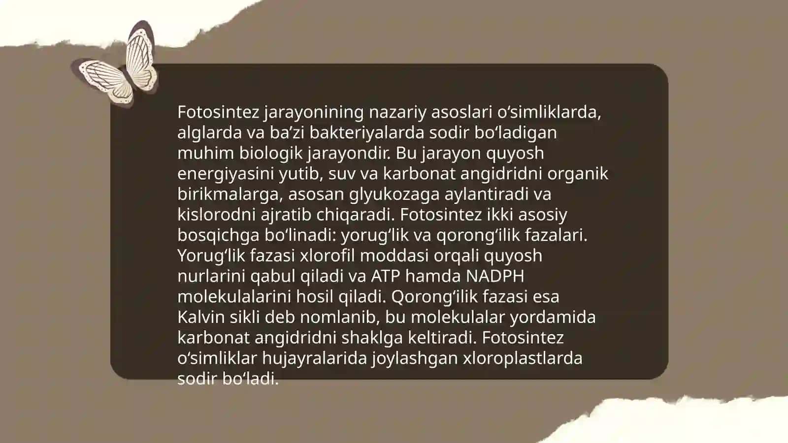 O'simliklar fiziologiyasi 4