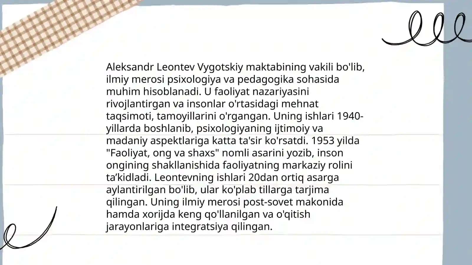 A N Leontevning faolyat nazaryasi 4