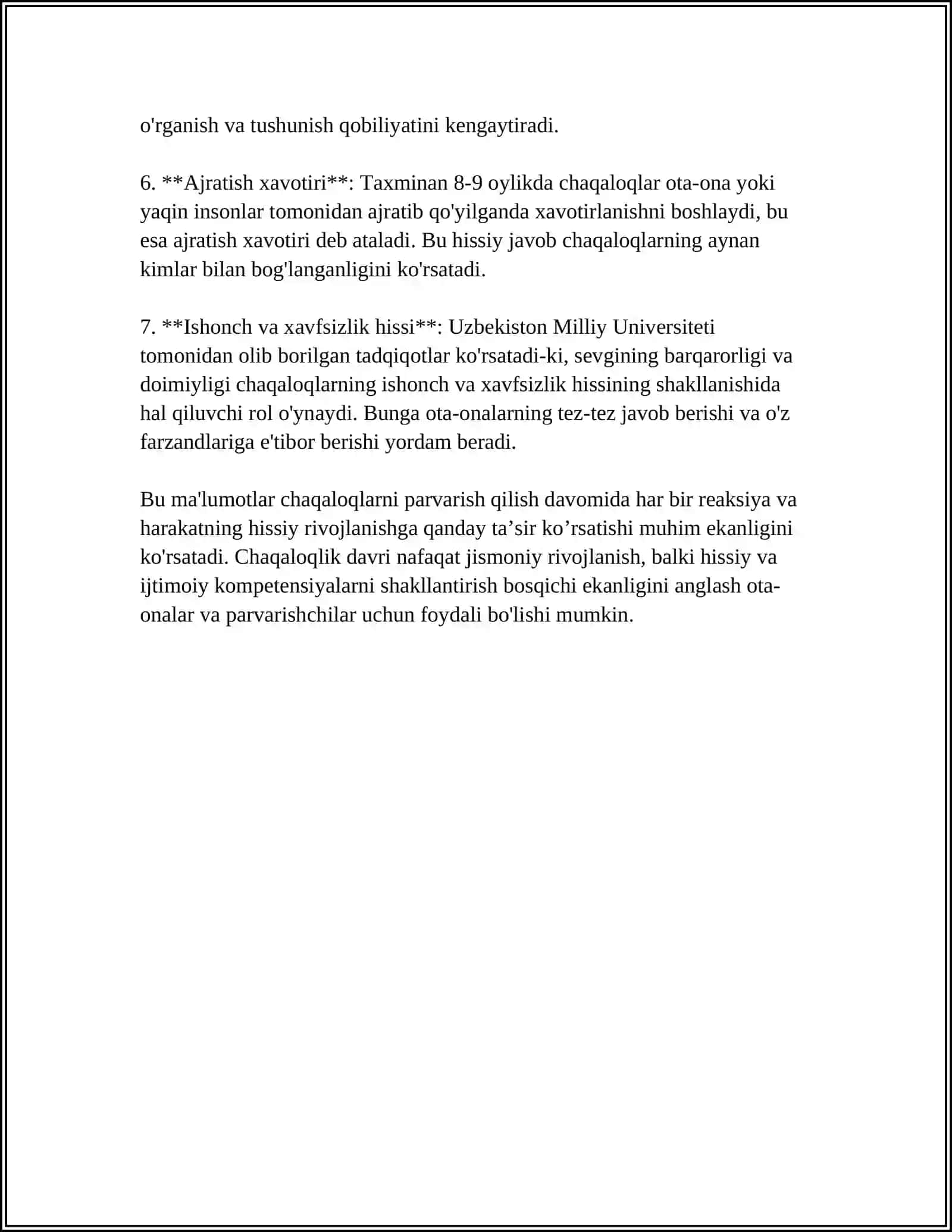 CHAQALOQLIK DAVRINING PSIXOLOGIK JIHATLARI 4