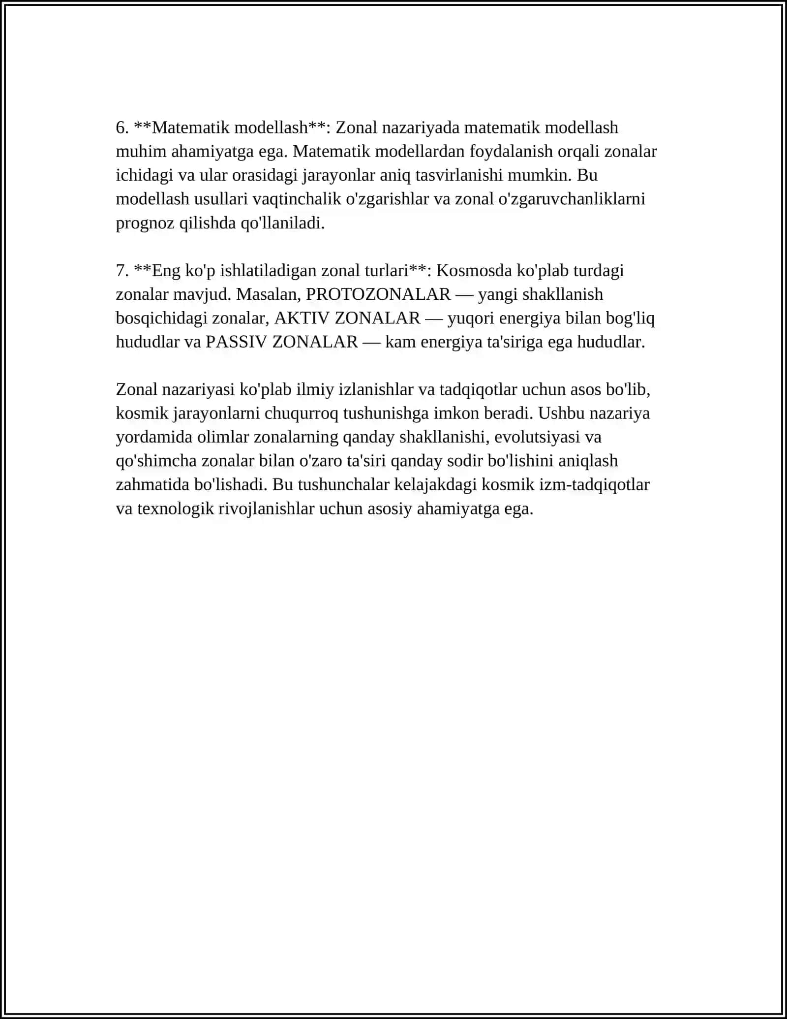 ZONALAR NAZARIYASI. Р–TIPIDAGI OʼTKAZUVCHANLIK. N–TIPIDAGI OʼTKAZUVCHANLIK. ELEKTROMAGNIT TOʼLQINLAR VA ULARNING FARMATSIYA VA TIBBIYOTDA QOʼLLANILISHI 4