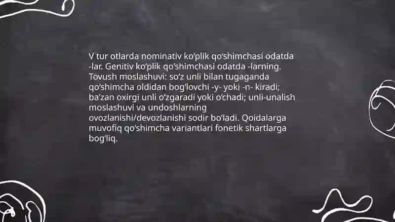 Anatomik terminologiya mashg'uloti 4