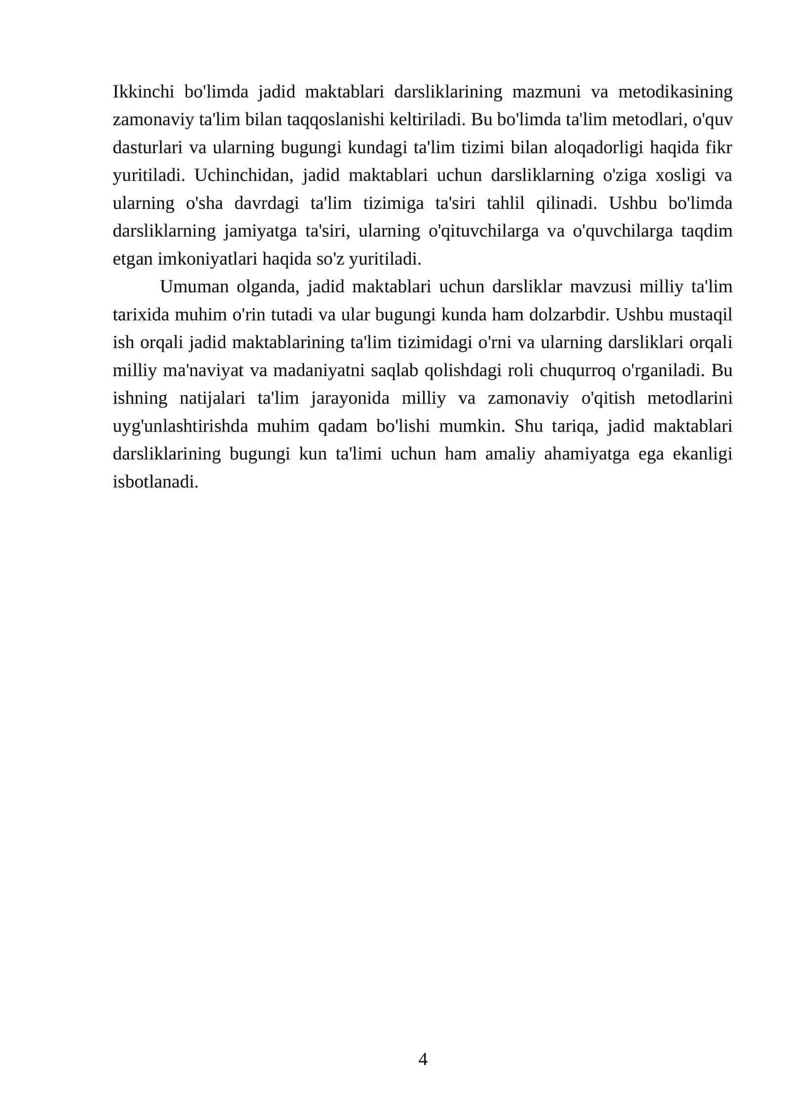 Jadid maktablari uchun darsliklar 4