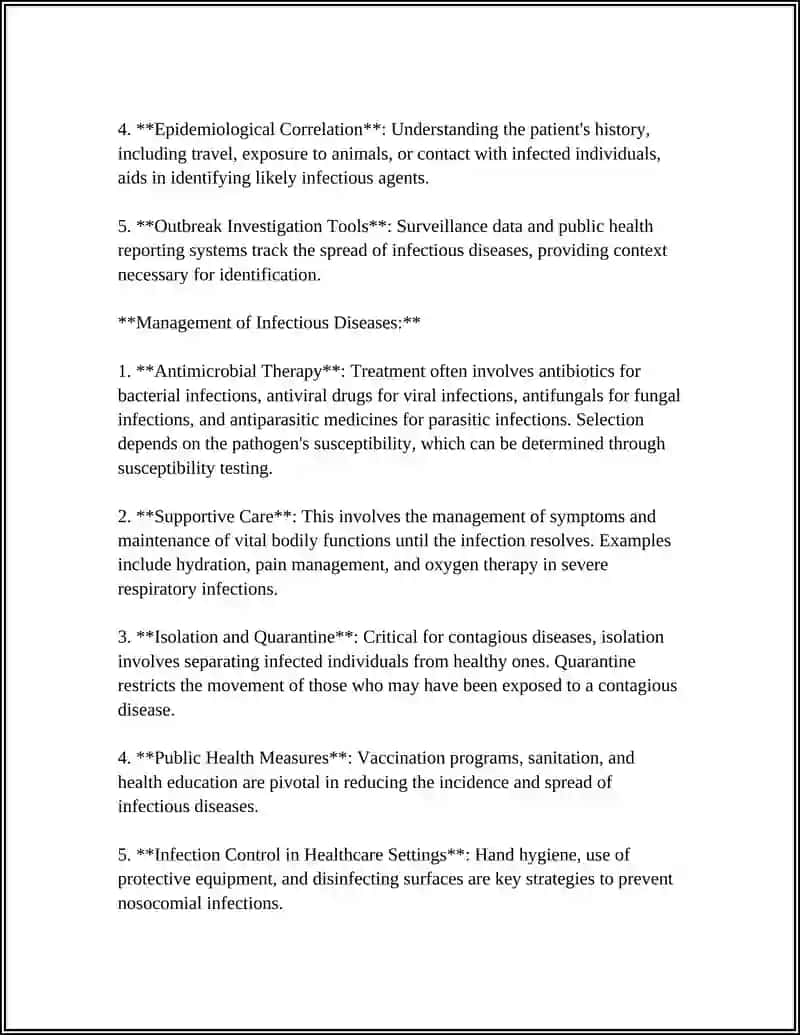 Identification and Management of Infectious Diseases 4