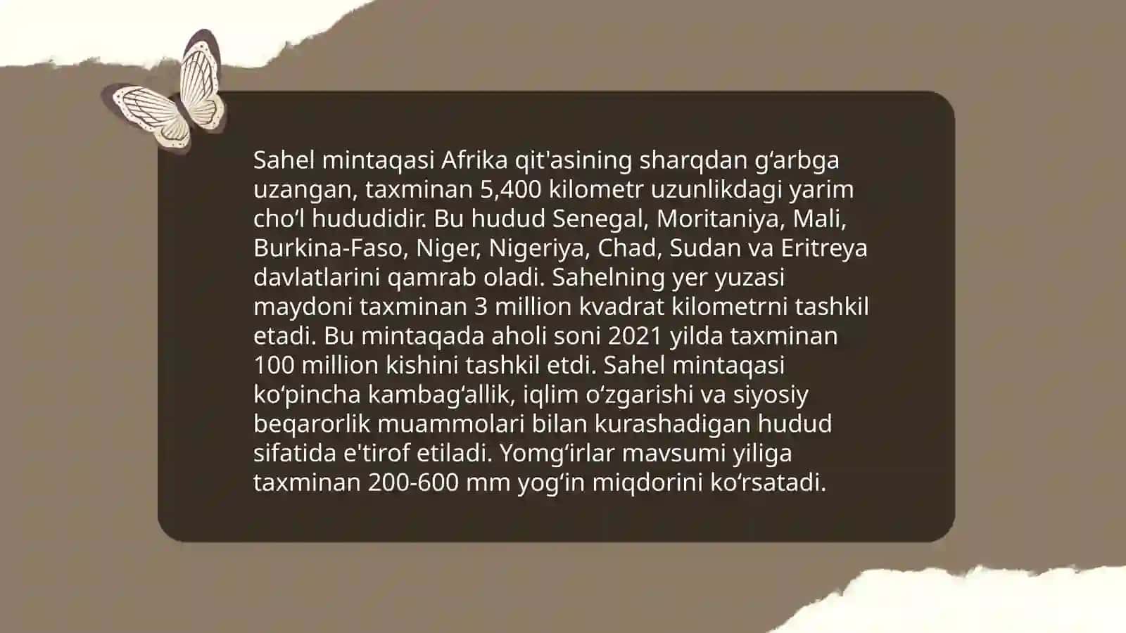 Afrika materigi geografik mintaqalari va landshaft zonalari 4