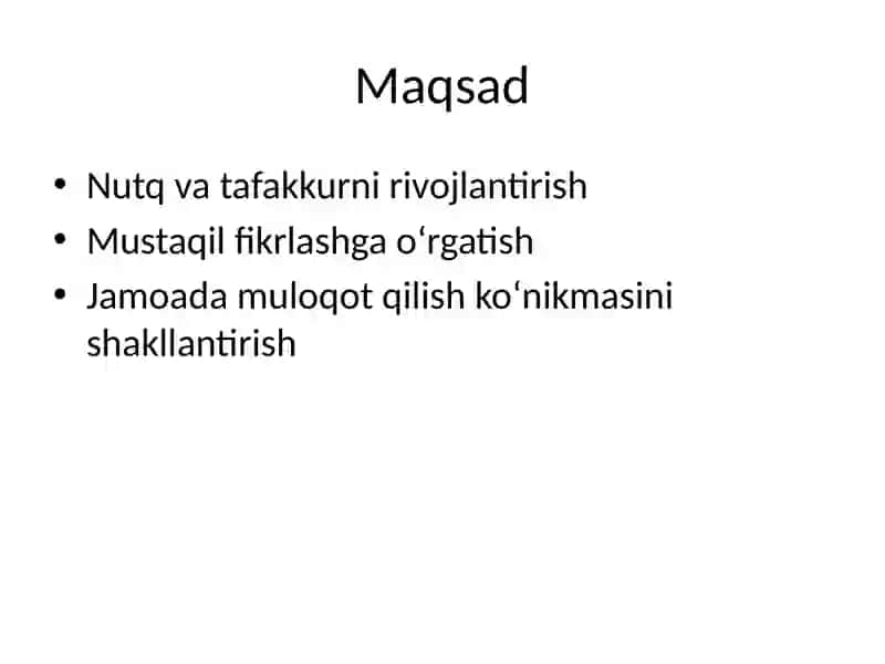 RASHM usuli asosida maktabga tayyorlov mashg‘uloti 4