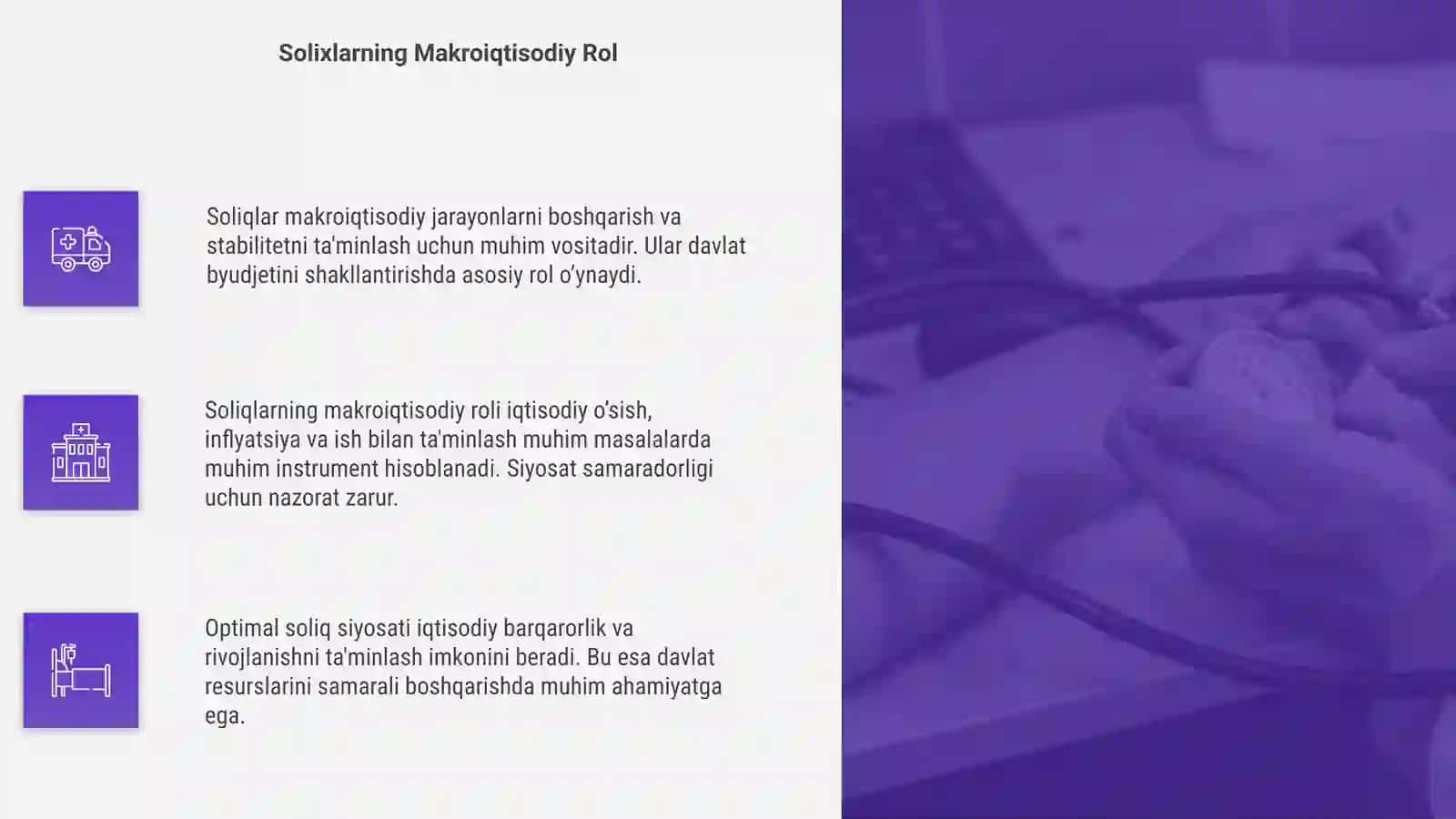 Soliqlaring makroiqtisodiy mohiyati va soliq siyosati 4
