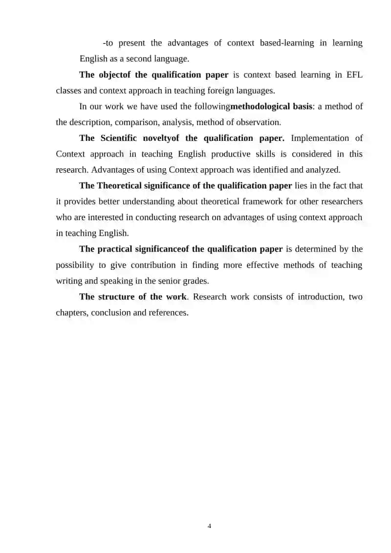 EFL TEACHER'S PROFESSIONAL PORTFOLIO 4