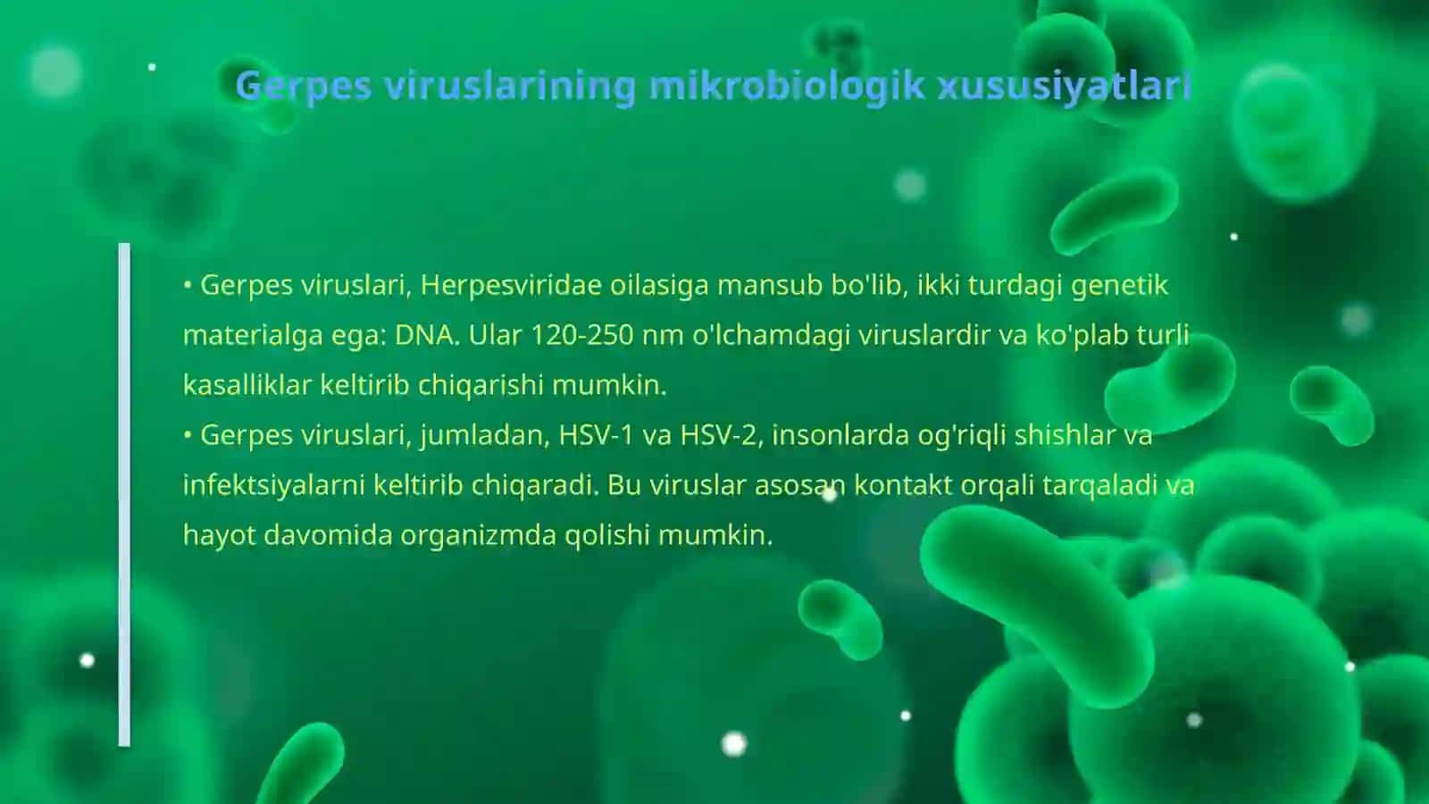 Rabdoviruslar va gerpes viruslari Mikrobiologiyasi 4