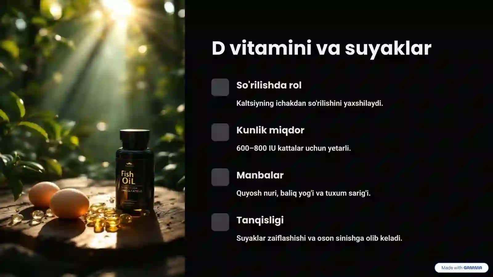 Suyaklarning o'sishi va rivojlanishiga ta'sir etuvchi omillar 4