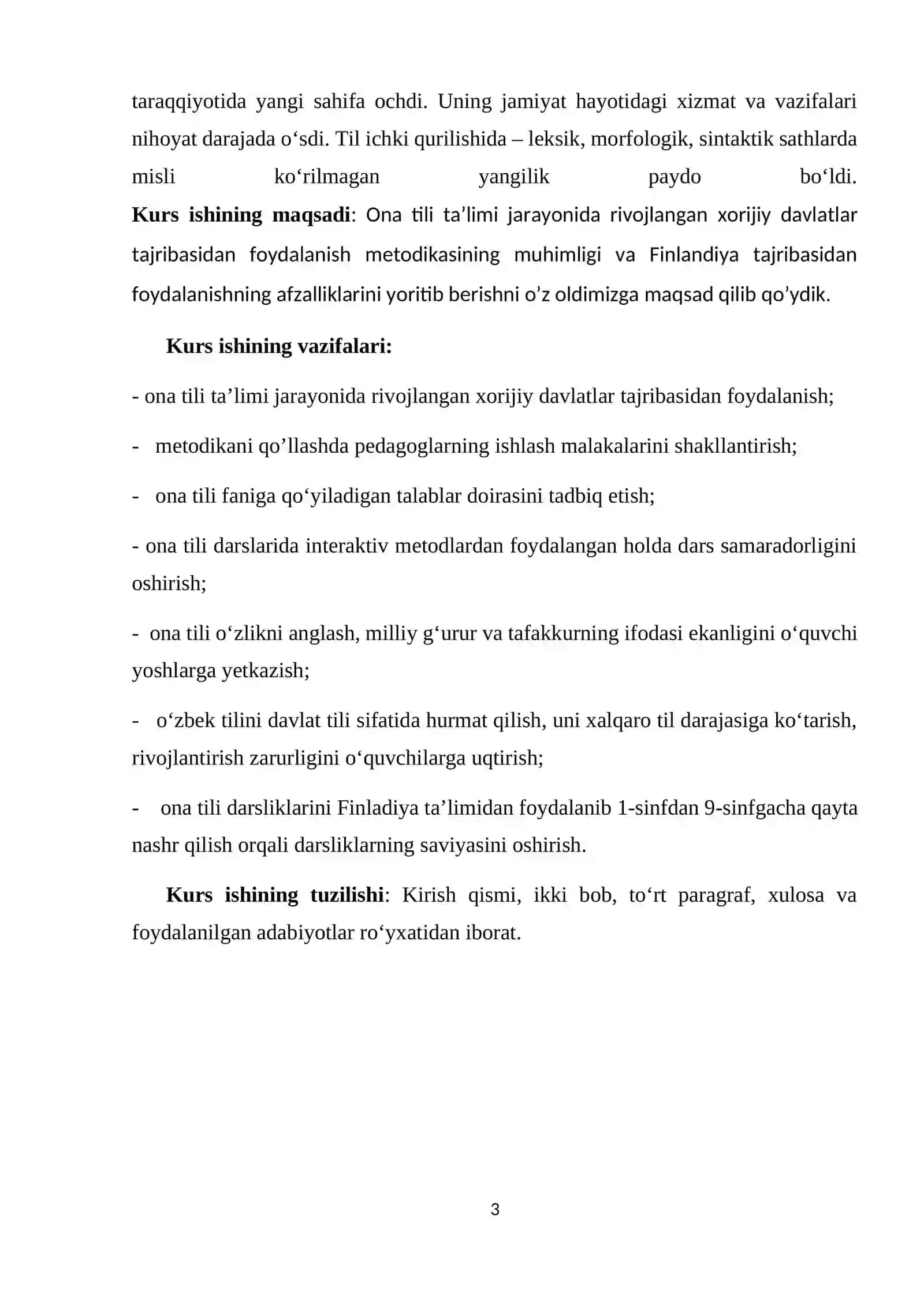 ONA TILI TA'LIMI JARAYONIDA RIVOJLANGAN XORIJIY DAVLATLAR TAJRIBASIDAN FOYDALANISH METODIKASI 4