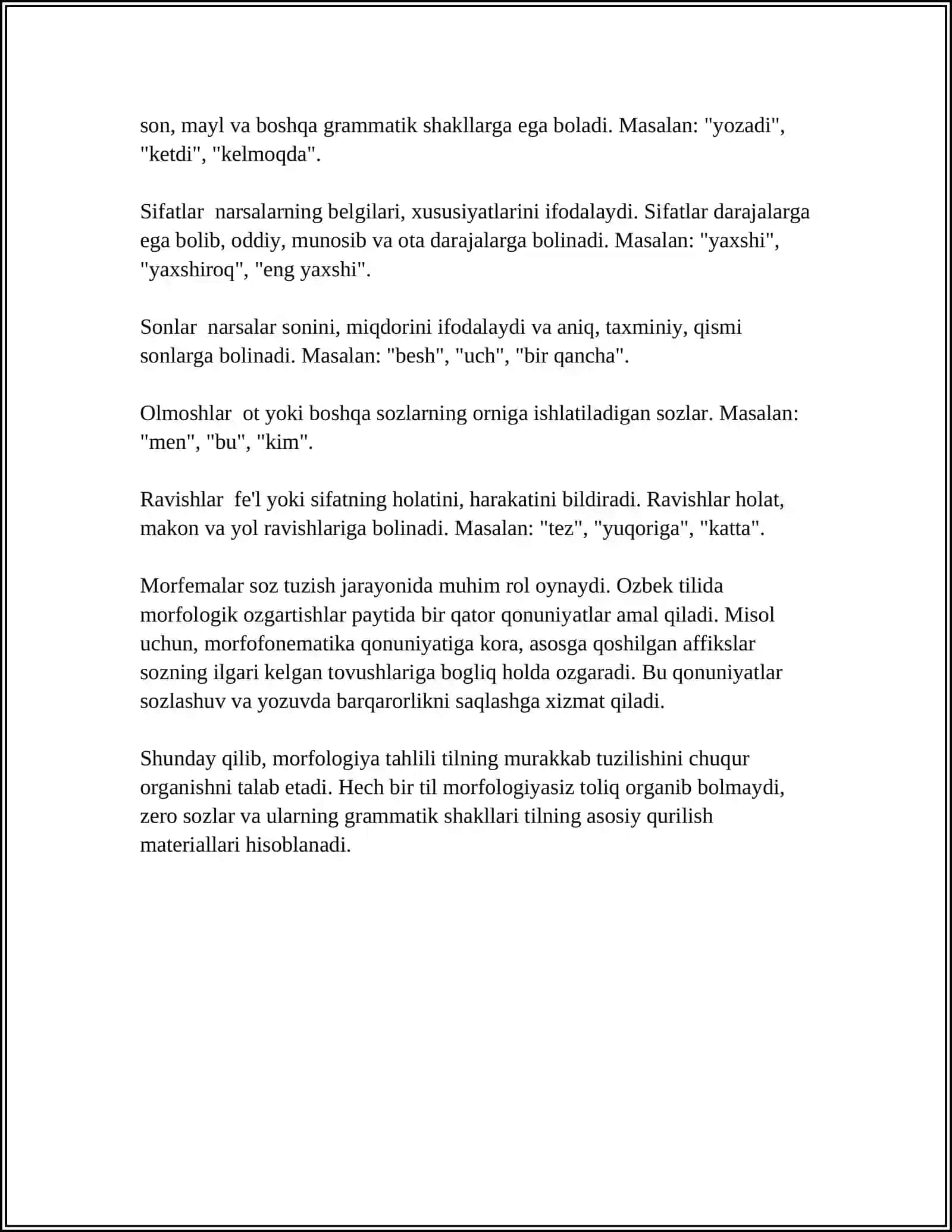 GRAMMATIKA VA GRAMMATIK TAʼLIMOT 4