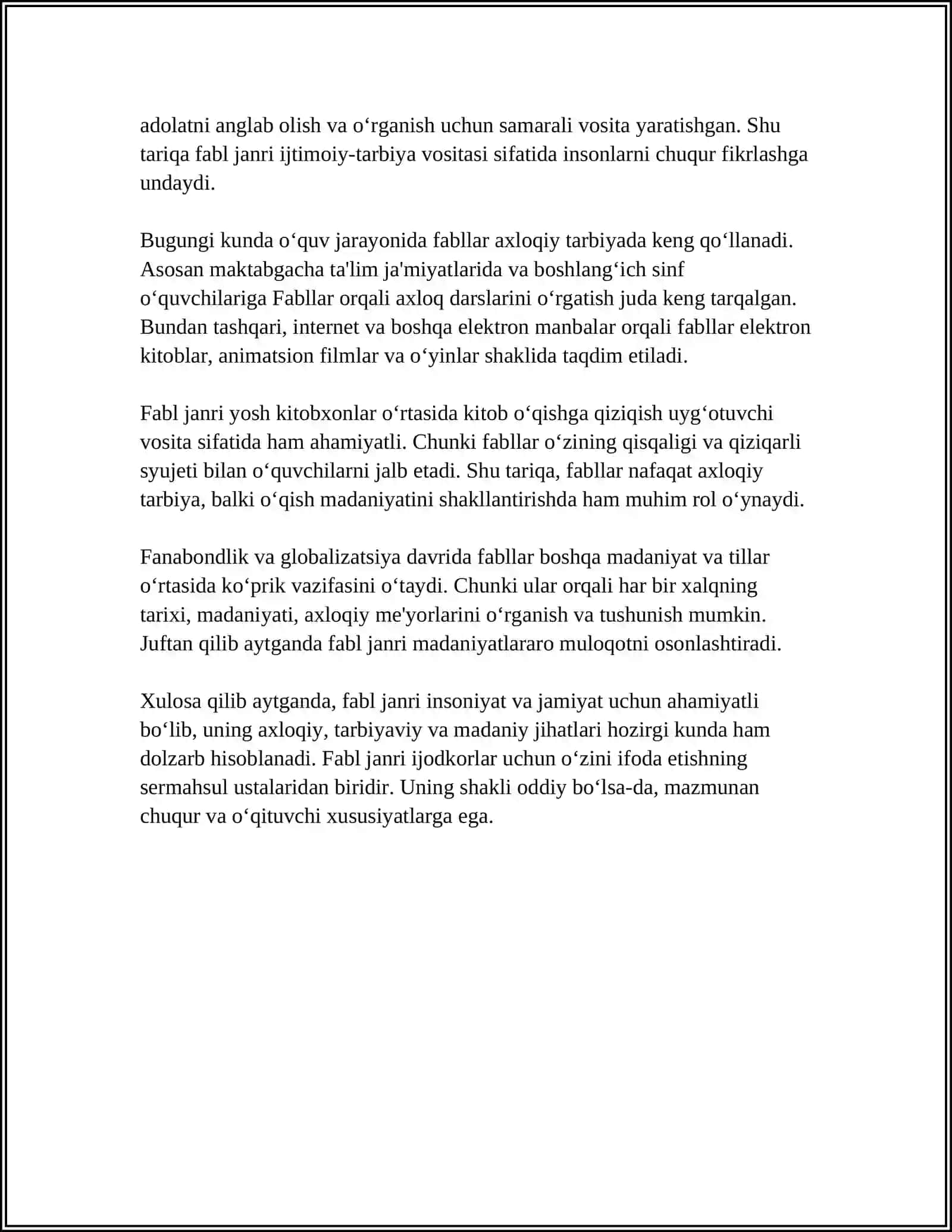 THE USE OF FABLE STORY THROUGH STAD TECHNIQUE TO IMPROVE STUDENTS READING COMPREHENSION 4