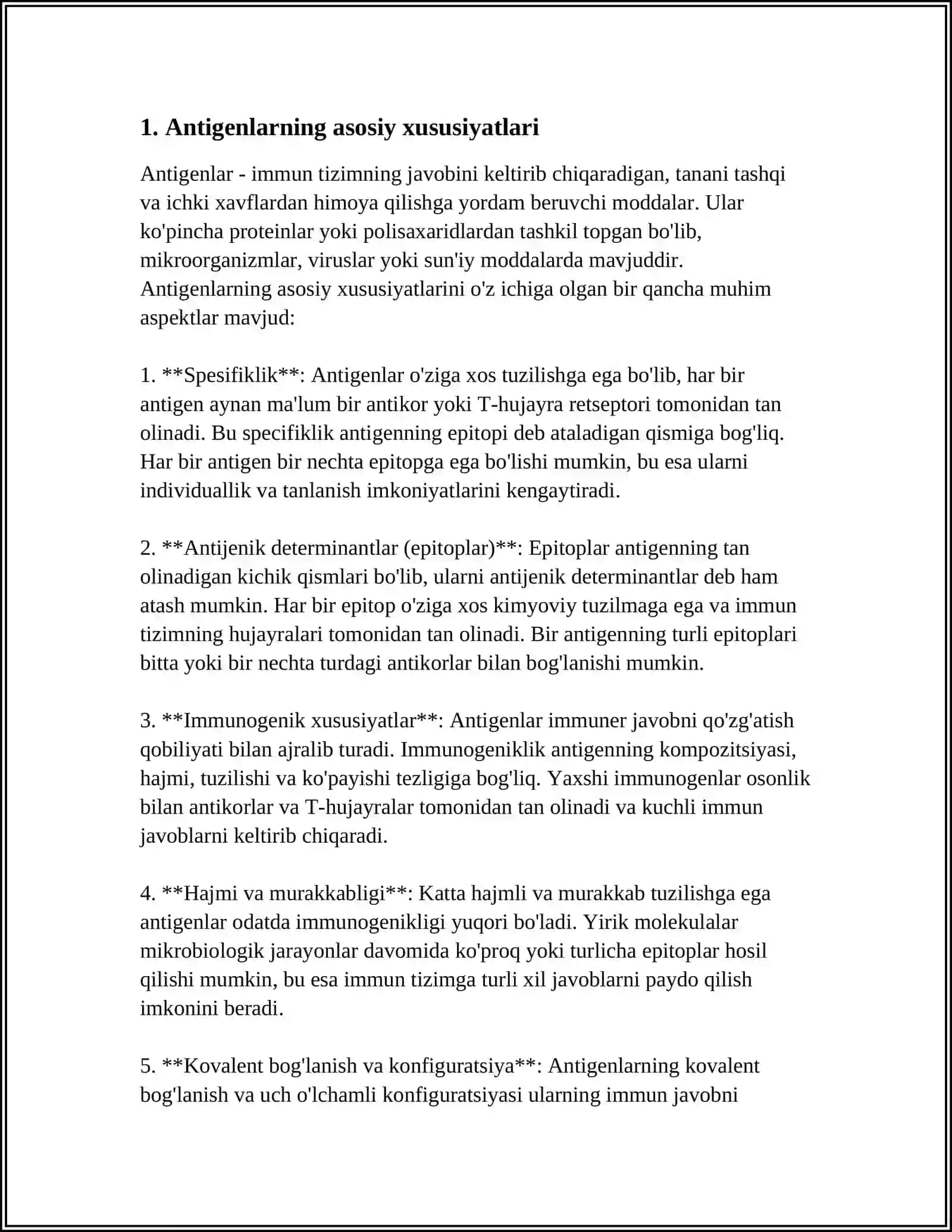 ANTIGENLARNING AMALIY AHAMIYATI 4