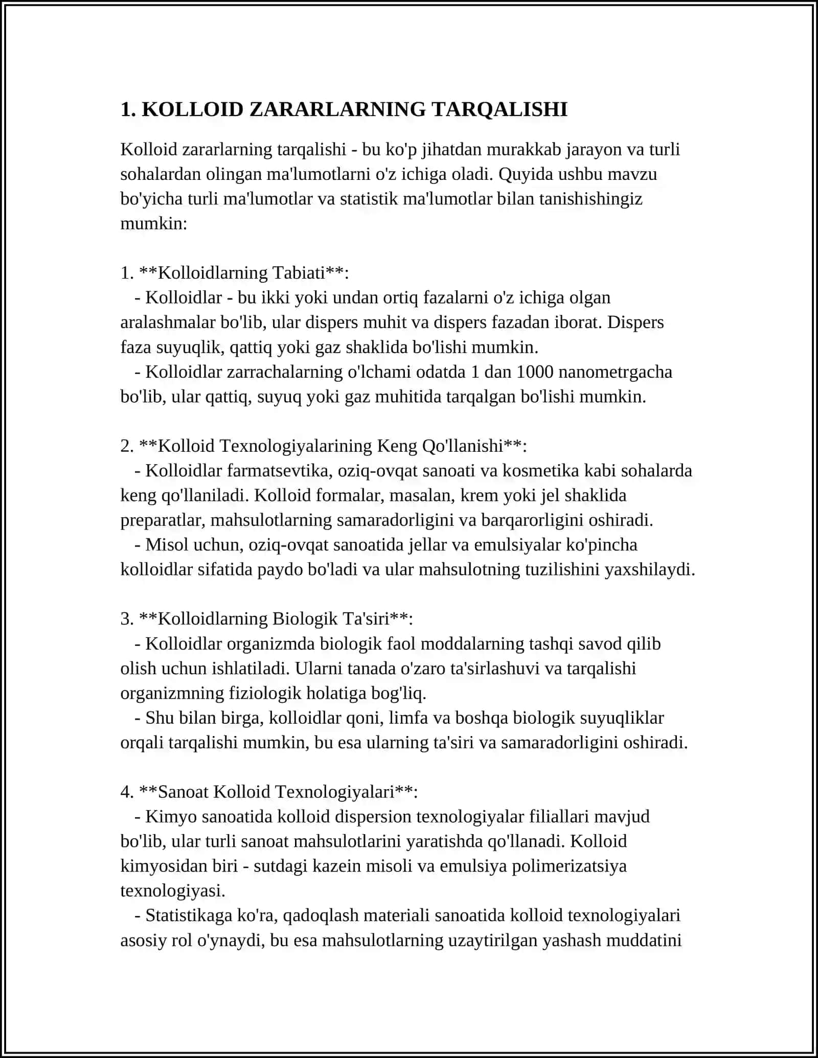 Kolloid sistemalar 4
